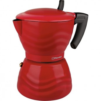 Гейзерная кофеварка RONDELL FIERO 6 чашек, 0,3 л