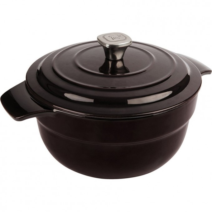 Кастрюля круглая RONDELL DEEP BURGUNDY 24 см 4,2 л RDI-701