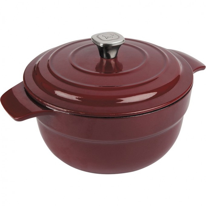 Кастрюля круглая RONDELL NOBLE RED 24 см, 4,2 л RDI-704