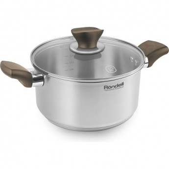 Кастрюля с крышкой RONDELL ABSOLUTE 20 см, 2,8 л