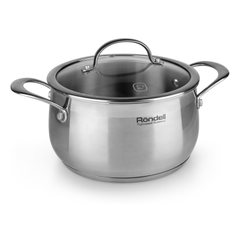 Кастрюля с крышкой RONDELL ADMIRING 22 см, 5,3 л