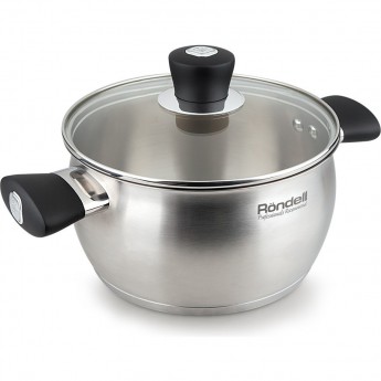 Кастрюля с крышкой RONDELL DOMINANT 24 см 5,7 л RDS-833