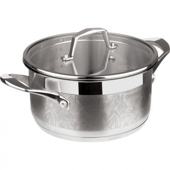 Кастрюля с крышкой RONDELL FANCY 20 см, 2,5 л