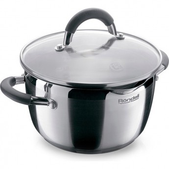 Кастрюля с крышкой RONDELL FLAMME 18 см, 2,3 л