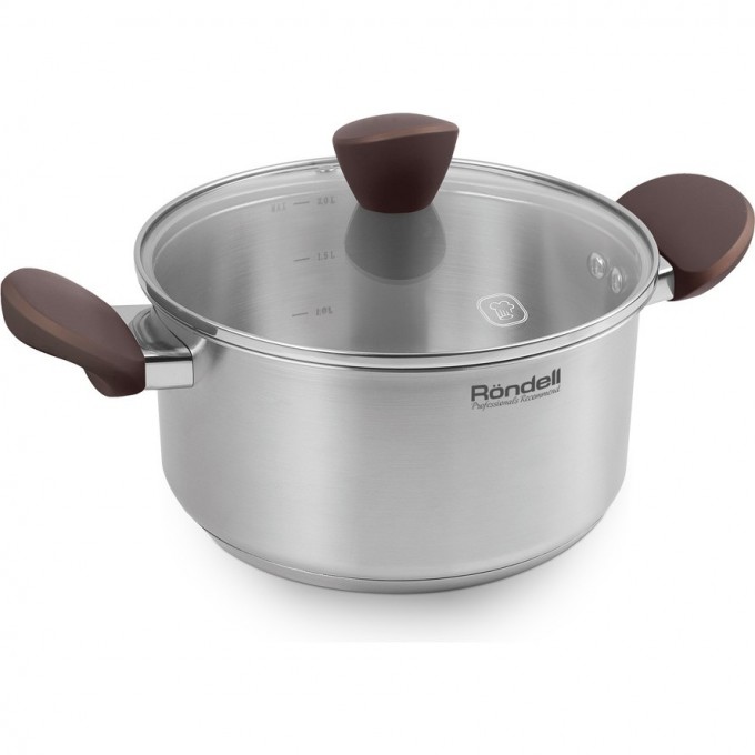 Кастрюля с крышкой RONDELL KORTADO 20 см, 2,8 л RDS-1109