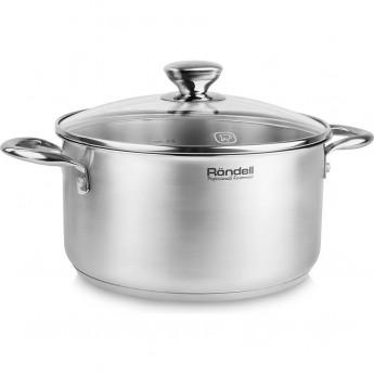 Кастрюля с крышкой RONDELL MERKUR 20 см, 3,1 л