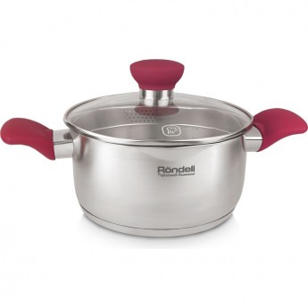Кастрюля с крышкой RONDELL PROVOKE 20 см, 3,1 л