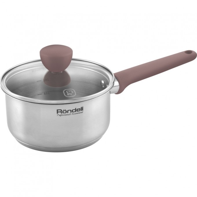 Ковш с крышкой RONDELL BUENO 16 см 1,4 л RDS-1586