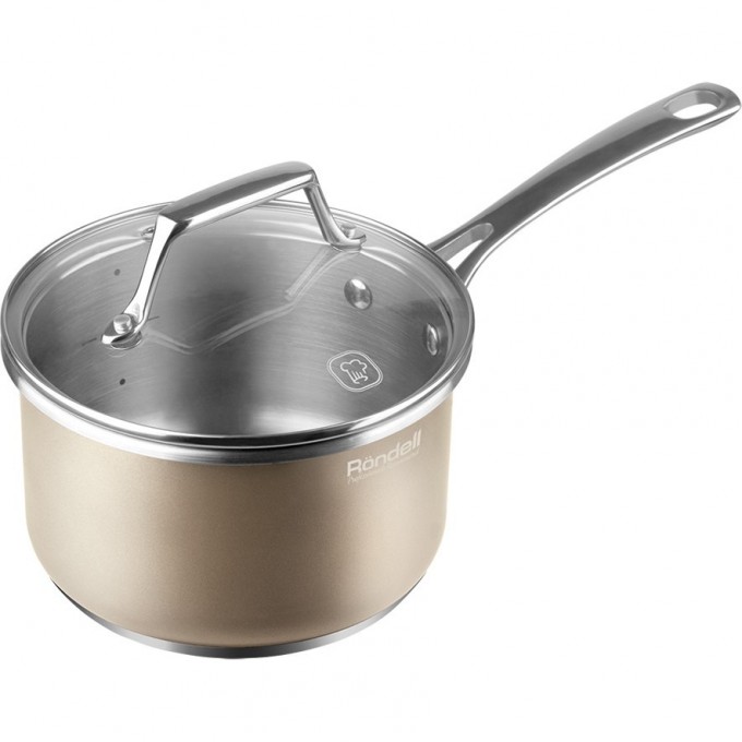 Ковш с крышкой RONDELL CHAMPAGNE 16 см 1,8 л RDS-081