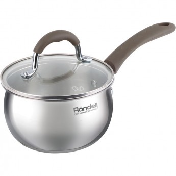 Ковш с крышкой RONDELL KONZEPT 14 см, 1,1 л