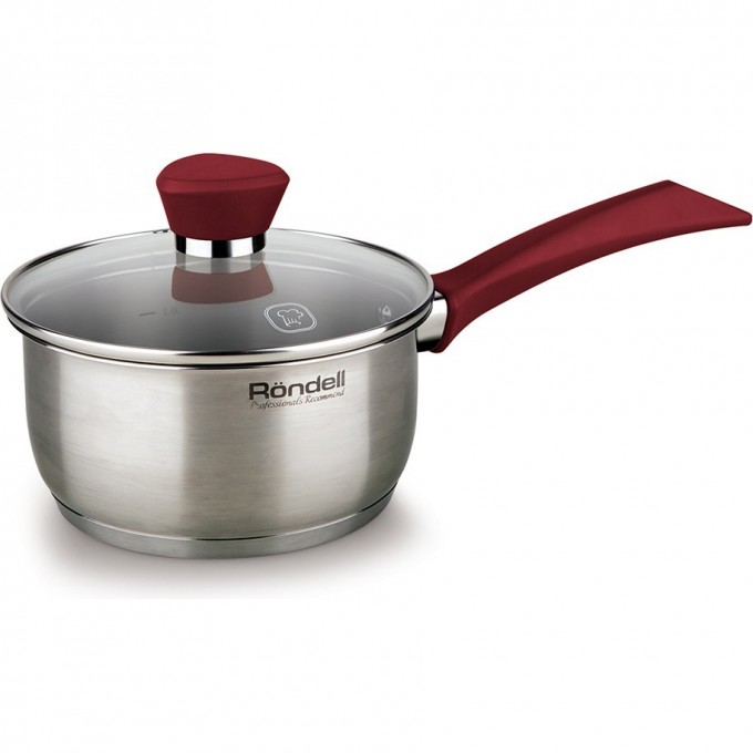 Ковш с крышкой RONDELL STRIKE 16 см 1,3 л RDS-812