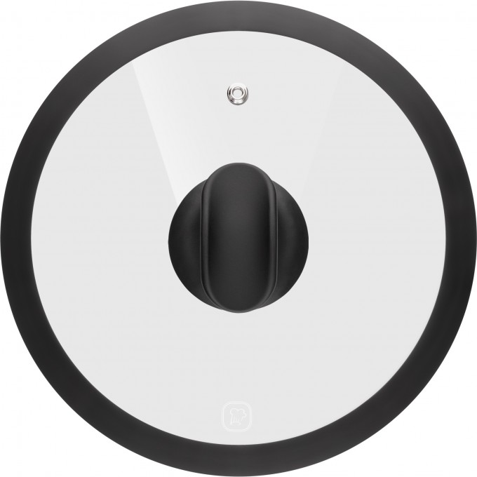 Крышка стеклянная RONDELL WELLER с силиконовым ободом 26 см RDA-1498