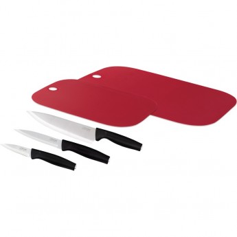 Набор из 3 ножей и 2 разделочных досок RONDELL TRUMPF