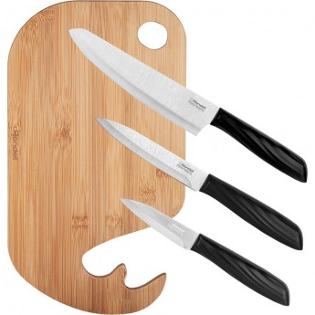 Набор из 3 ножей RONDELL JATAGAN с разделочной доской