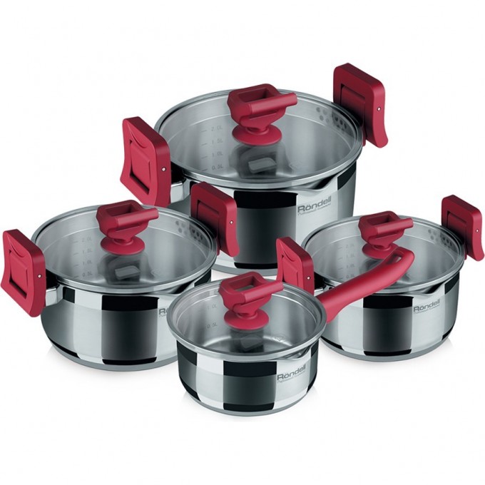 Набор посуды 8 предметов RONDELL ERSTE RDS-390