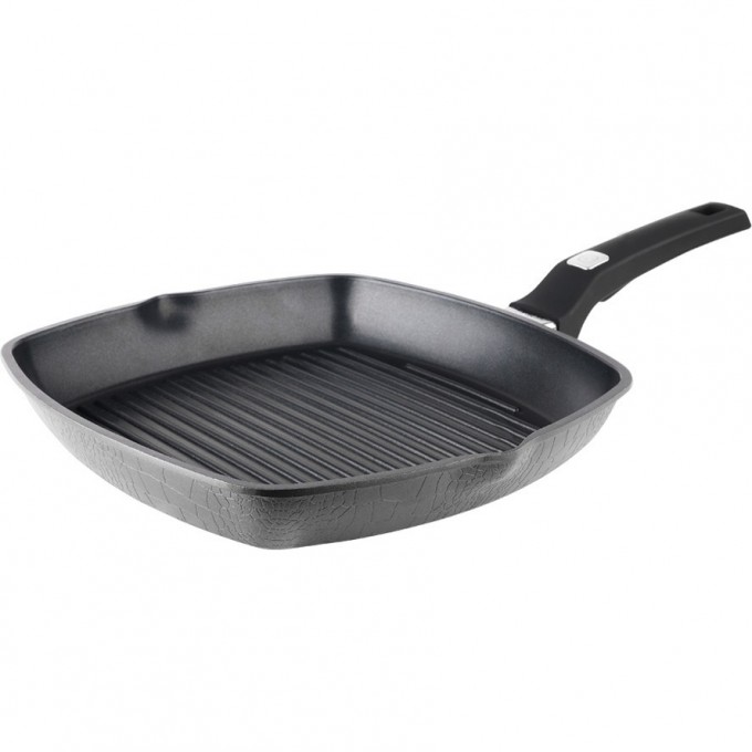 Сковорода-гриль RONDELL ESCURION GREY 28х28х4,3 см RDA-1124