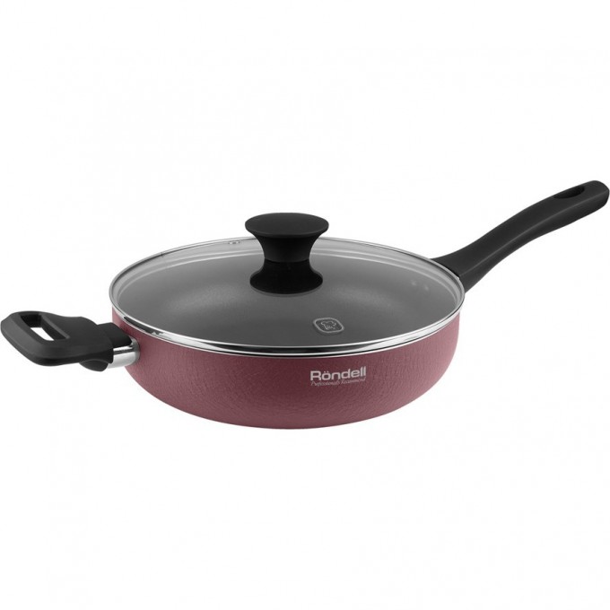 Сотейник с крышкой RONDELL CARDINALY 24х6 см RDA-1026