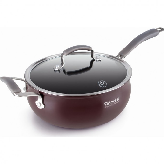 Сотейник с крышкой RONDELL CHARM 24х9,2 см RDA-566