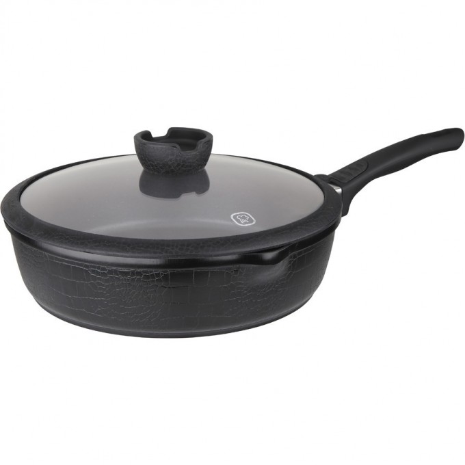 Сотейник с крышкой RONDELL ESCURION 28x7,4 см со съемной ручкой RDA-871