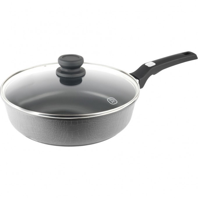 Сотейник с крышкой RONDELL ESCURION GREY 28х7,5 см RDA-1125