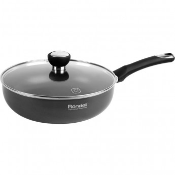 Сотейник с крышкой RONDELL ESTHETE 26х7 см