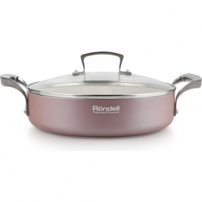 Сотейник с крышкой RONDELL ROSSO 26х6,4 см RDA-545