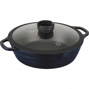 Сотейник с крышкой RONDELL ROYAL BLUE 28х8 см