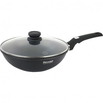 Вок с крышкой RONDELL POINT 28 см, 3,8 л