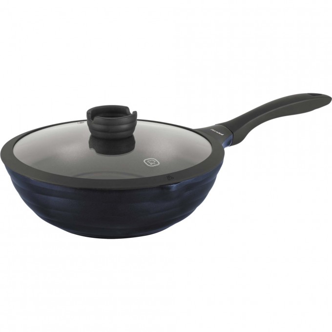 Вок с крышкой RONDELL ROYAL BLUE 28х9 см RDA-1548