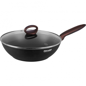 Вок с крышкой RONDELL TIERNO 28х8 см